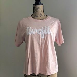 Live Fit cropped t-shirt